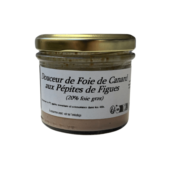 Foie de canard aux pépites de figues - 80g