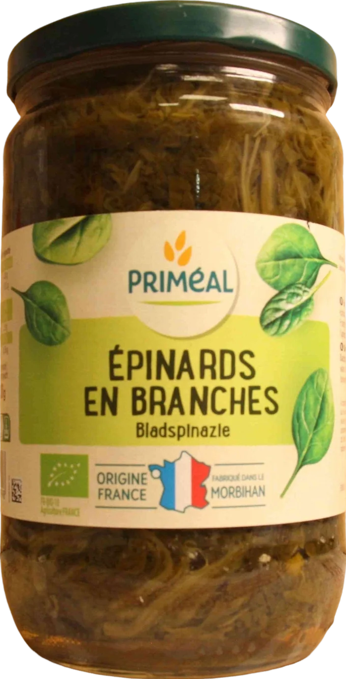 Epinard en branches bio - 630g