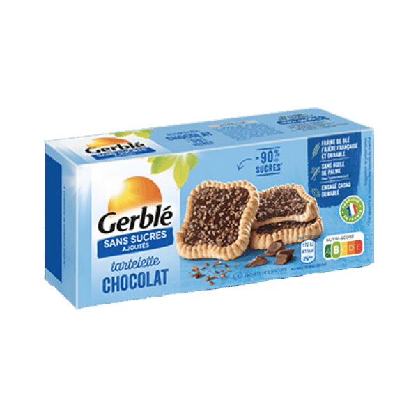 Chocolat noir sans sucres ajoutés - Gerblé - 80 g
