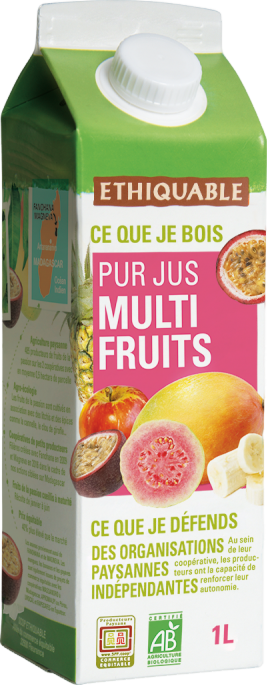 Pur jus multifruits bio - 1L