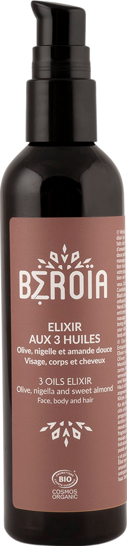 Elixir aux 3 huiles bio - 80ml