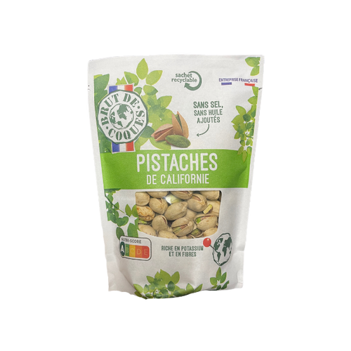 Pistaches grillés sans sel ajouté - 150g