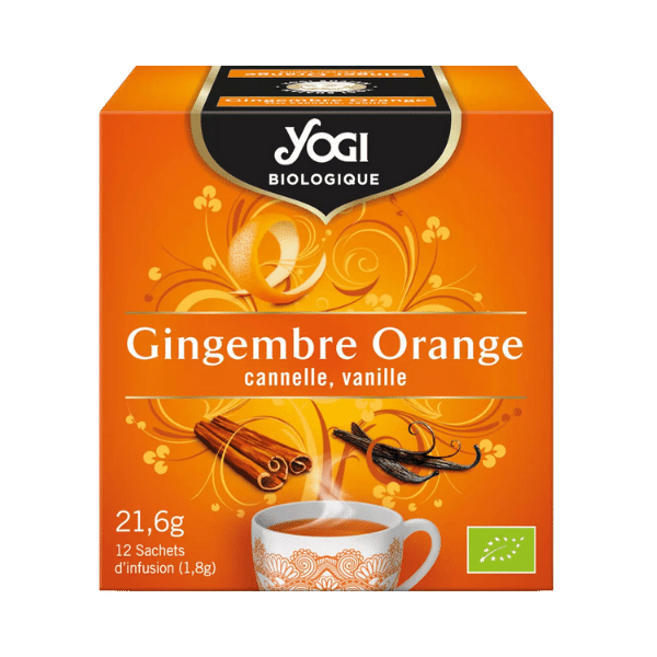 Yogi Tea - Infusion gingembre orange bio