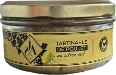 tartinable poulet citron - 110g