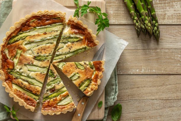 La recette de quiche aux asperges et fromage frais anti-gaspi - Willy anti-gaspi