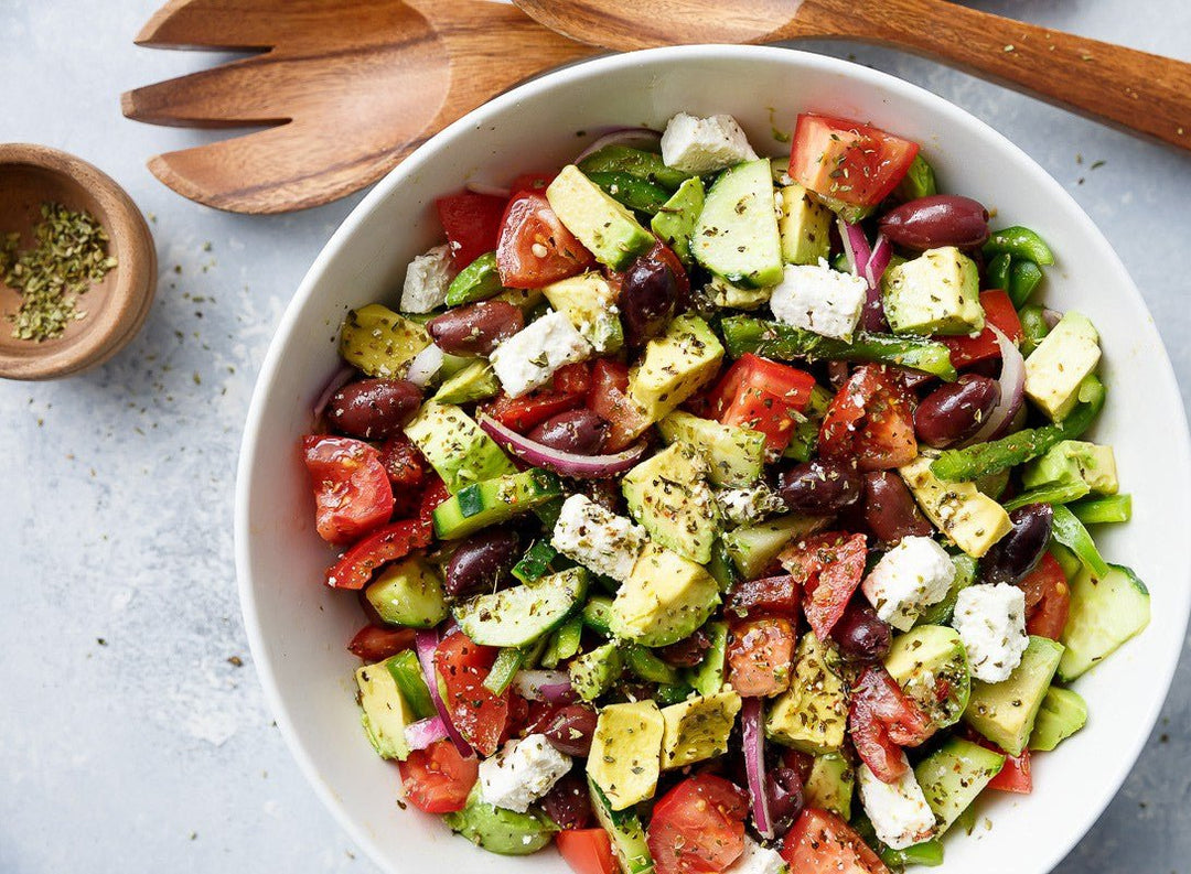 La recette de salade à l'avocat, au concombre et aux pois chiche anti-gaspi - Willy anti-gaspi