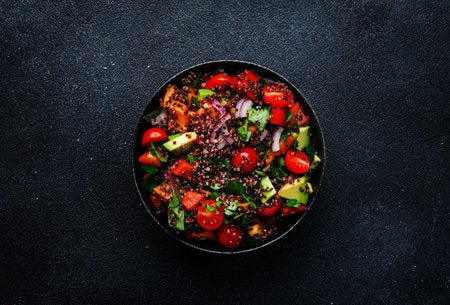 La recette de salade de quinoa et de restes de légumes anti-gaspi - Willy anti-gaspi