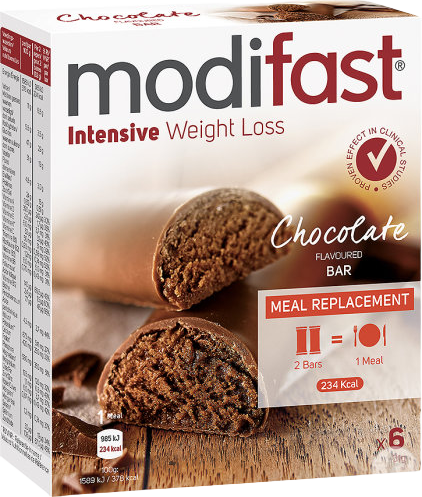 Barre repas chocolat au lait x 6 - 31g