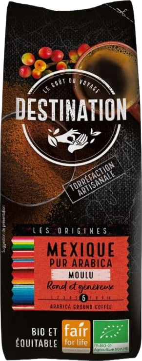 Café Mexique Pur Arabica Moulu Bio - 500g