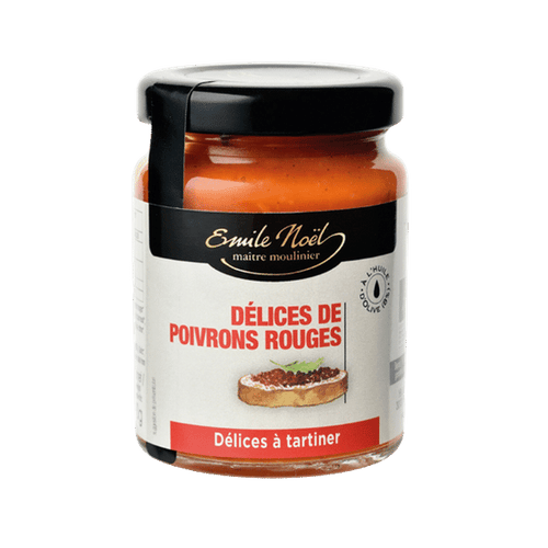 Délice à tartiner aux poivrons rouges bio - 90g