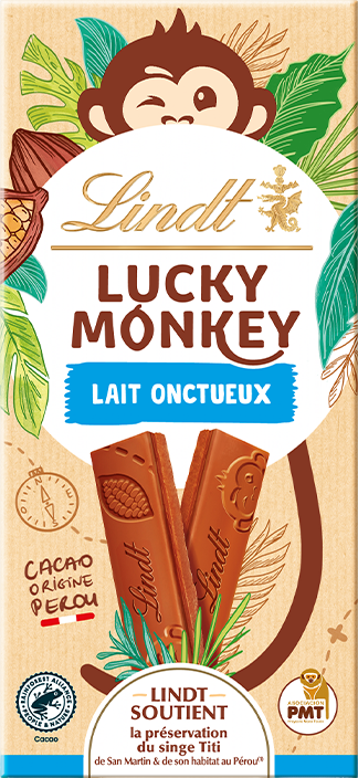Tablette de chocolat au lait onctueux - 100g