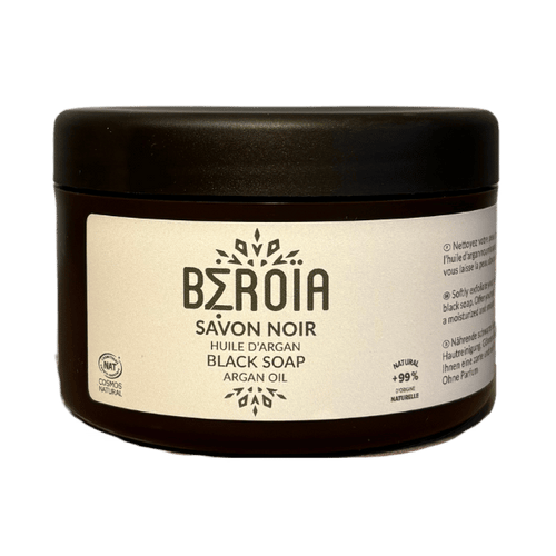 Gommage corps au savon noir et à l'huile d'argan - 180g