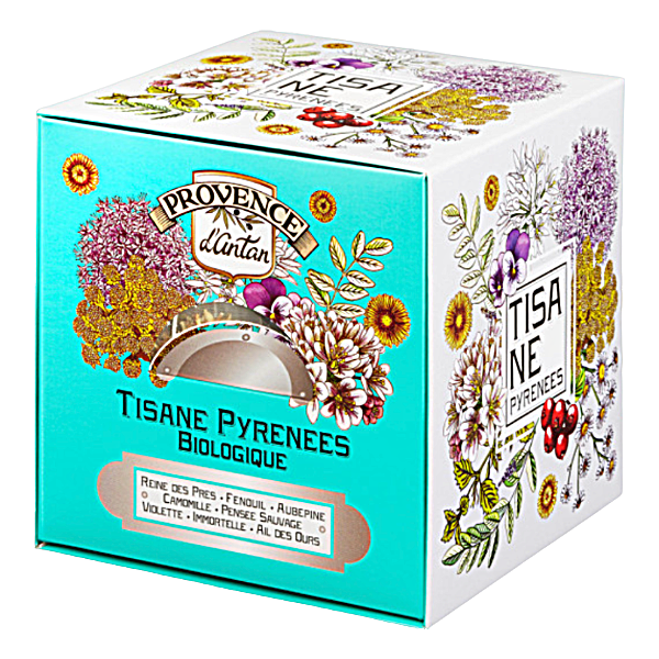 Boîte de tisanes Pyrénées bio - 24 sachets