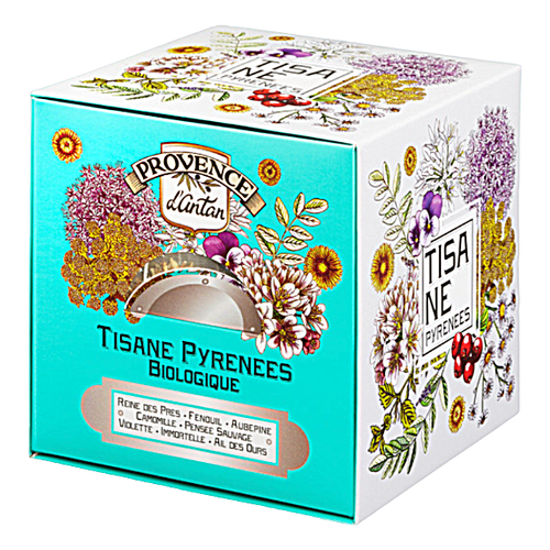 Boîte de tisanes Pyrénées bio - 24 sachets