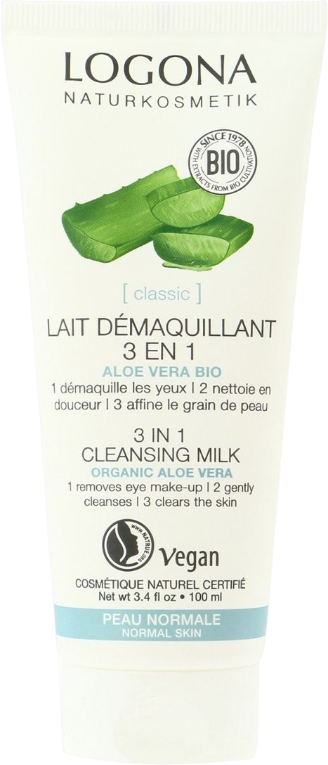 Lait démaquillant 3 en 1 bio - 100g