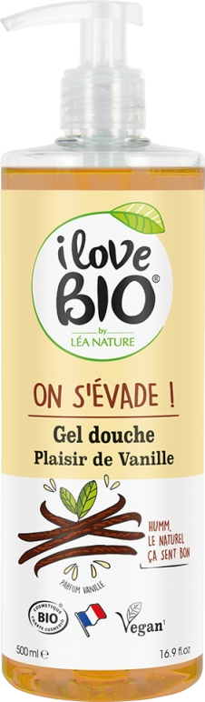 Gel douche à la vanille bio - 500ml