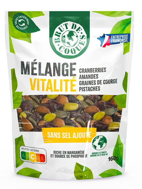 Mélange vitalité sans sel ajouté - 160g
