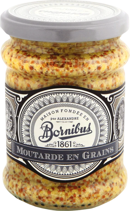 Moutarde en grain 245g Bornibus