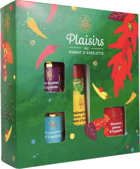 Coffret Plaisirs au Piment d'Espelette - 485g