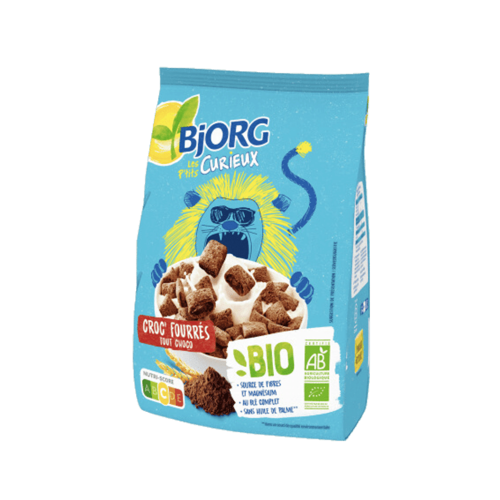 Croc'fourrées tout choco bio - 350g