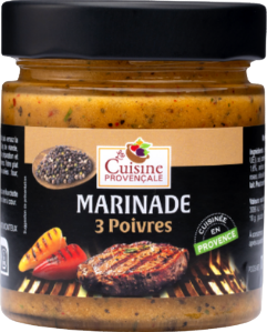 Marinade aux 3 poivres - 170g