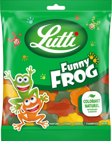 Bonbons Funny Frog aux fruits - 175g