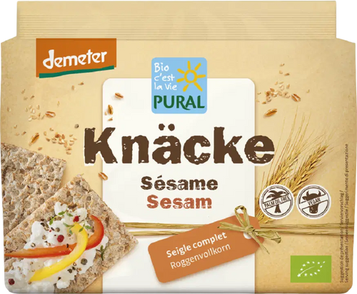 Knäcke au sésame bio - 250g