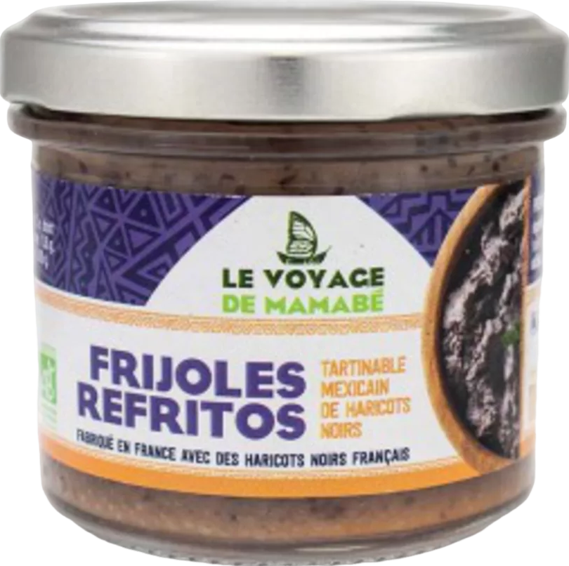 Tartinable aux haricots frijoles refritos bio - 100g