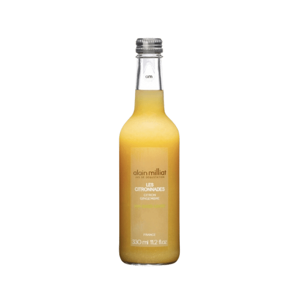 Citronnade citron et gingembre bio - 33cl - Alain Milliat