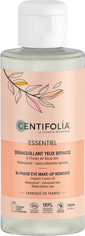 Démaquilant yeux biphase essentiel bio - 150ml