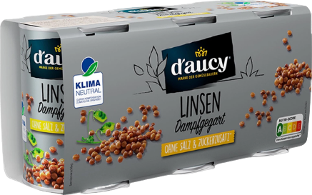 Lot de 3 boîtes de lentilles - 3x110g