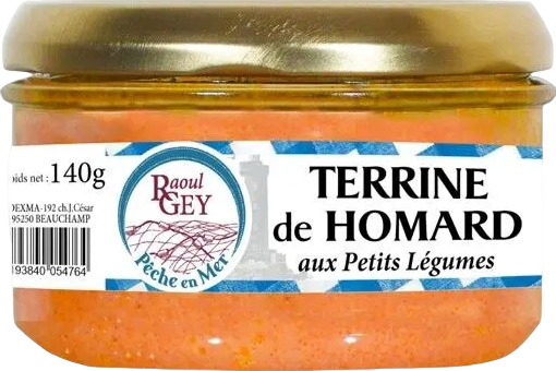 Terrine de homard aux légumes - 140g