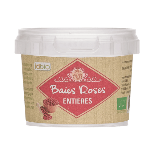 Baies roses entières bio - 20g