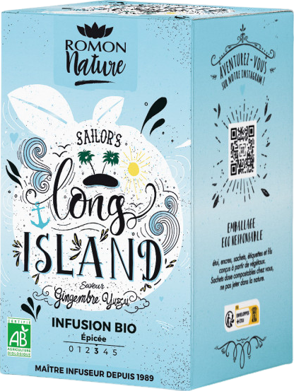 Infusion long island bio x16 unités