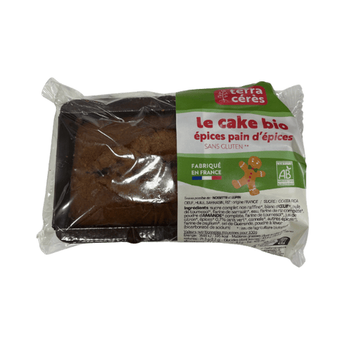 Cake pain d'épices bio - 200g