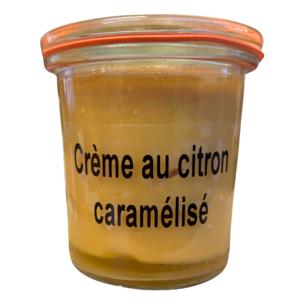 Crème au citron caramélisé - 120g