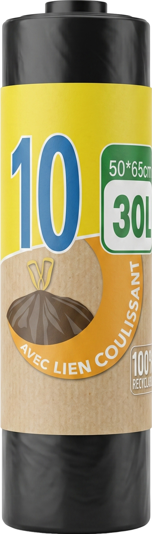 Sacs poubelle 30 L - 10 unités