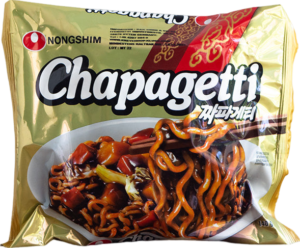 Ramen chapagetti à la pâte de soja noire - 140 g