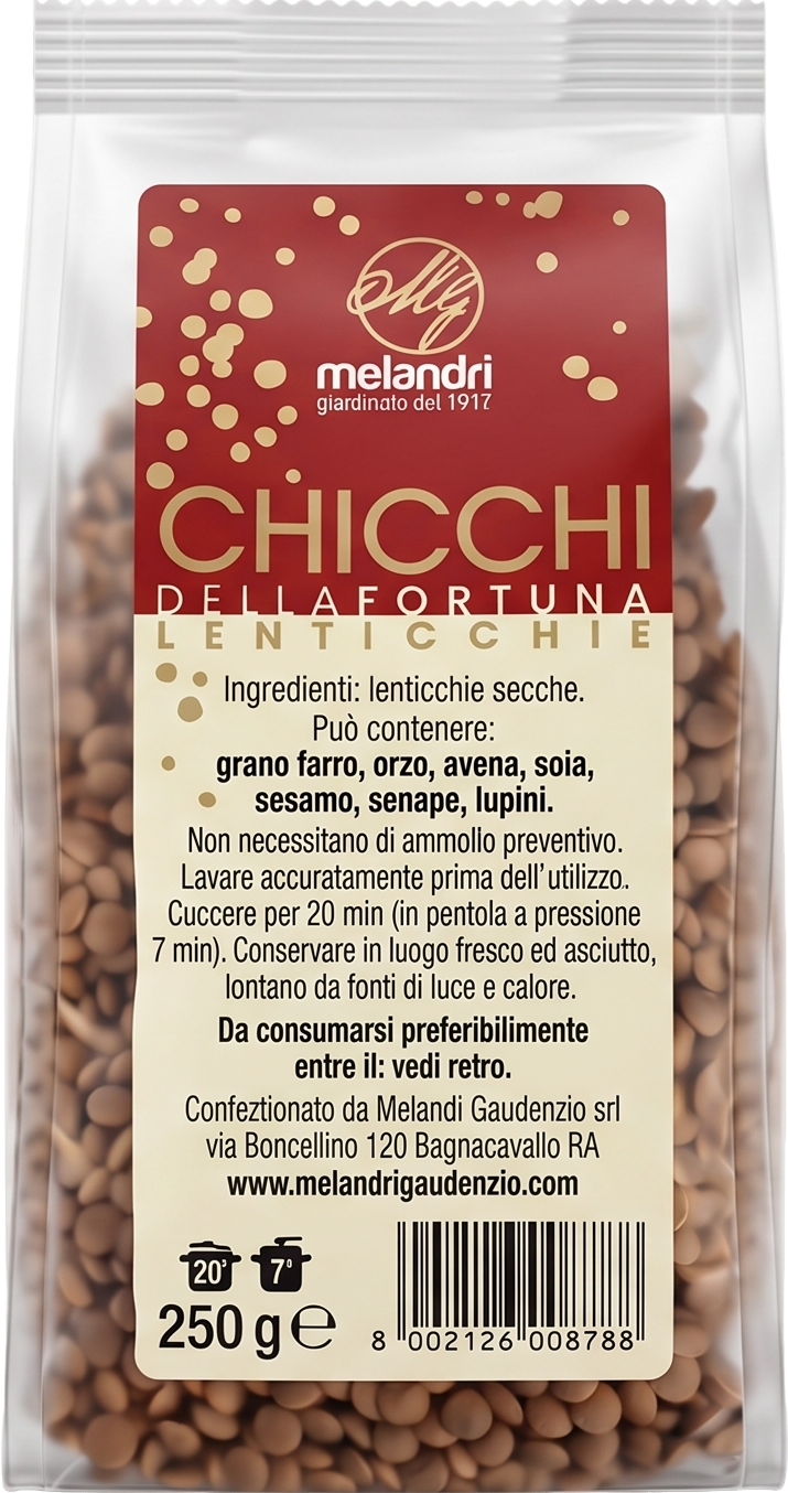Lentilles sèches - 250g