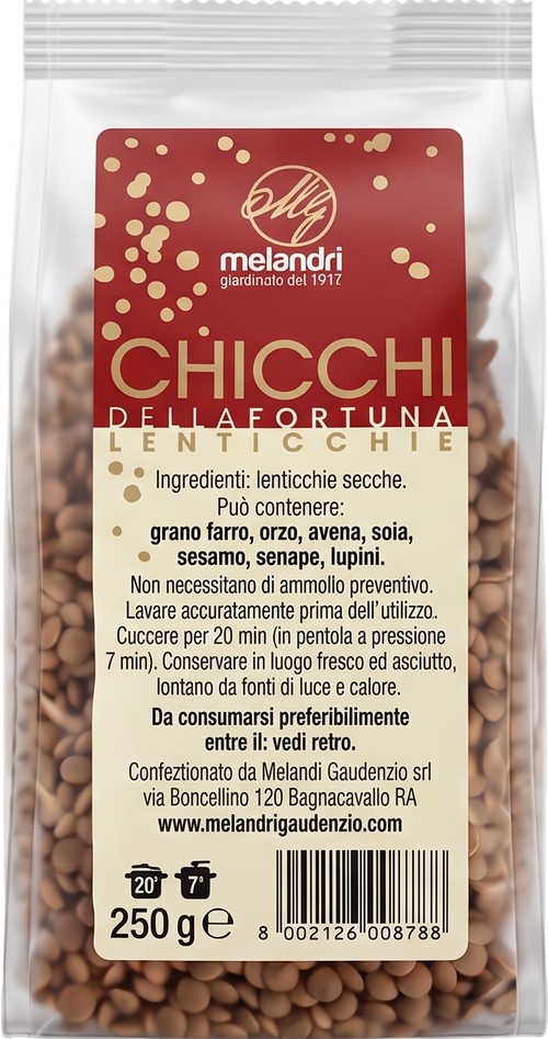 Lentilles sèches - 250g