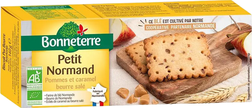 Petit normand pommes caramel bio - 140g