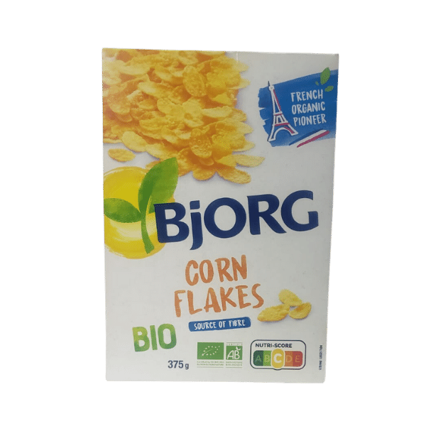 Céréales corn flakes bio - 375g - Bjorg