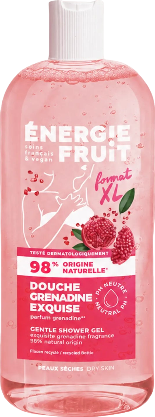 Gel douche grenadine exquise peau sèche - 500ml