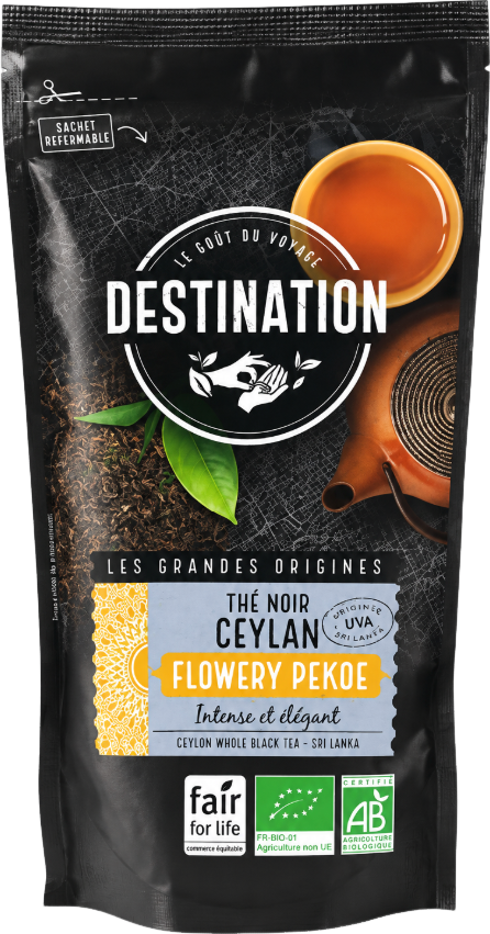Thé noir Ceylan flowery pekoe vrac - 100g