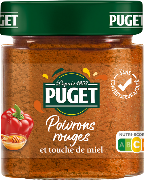 Tartinable poivrons rouges et miel - 120g