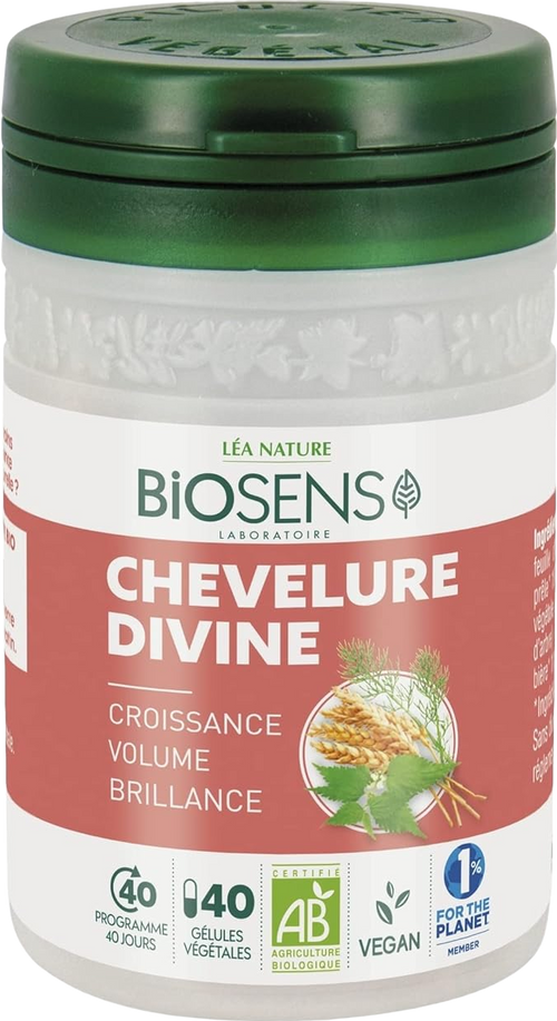 Gélule végétale pour chevelure divine - 40 gélules
