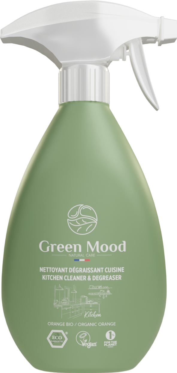 Nettoyant dégraissant cuisine à l'orange - 500ml