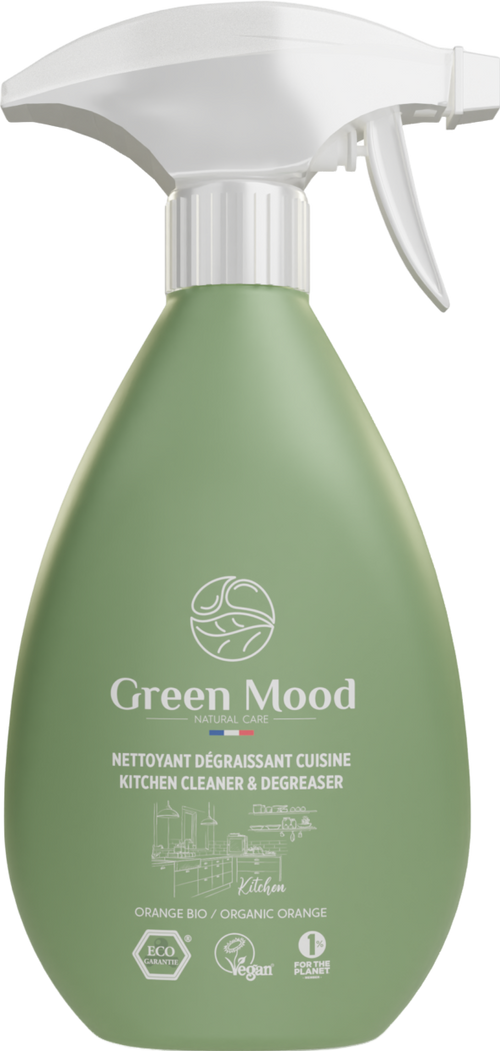 Nettoyant dégraissant cuisine à l'orange - 500ml