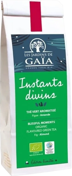 Thé vert figue-amande bio - 90g