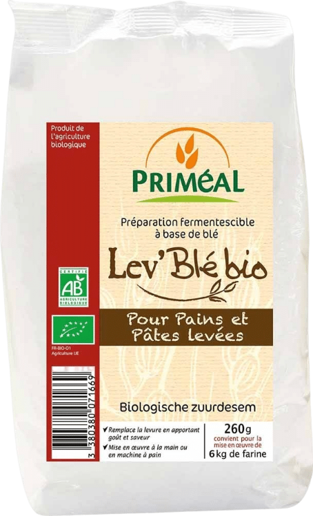 Levain de blé bio déshydraté - 260g